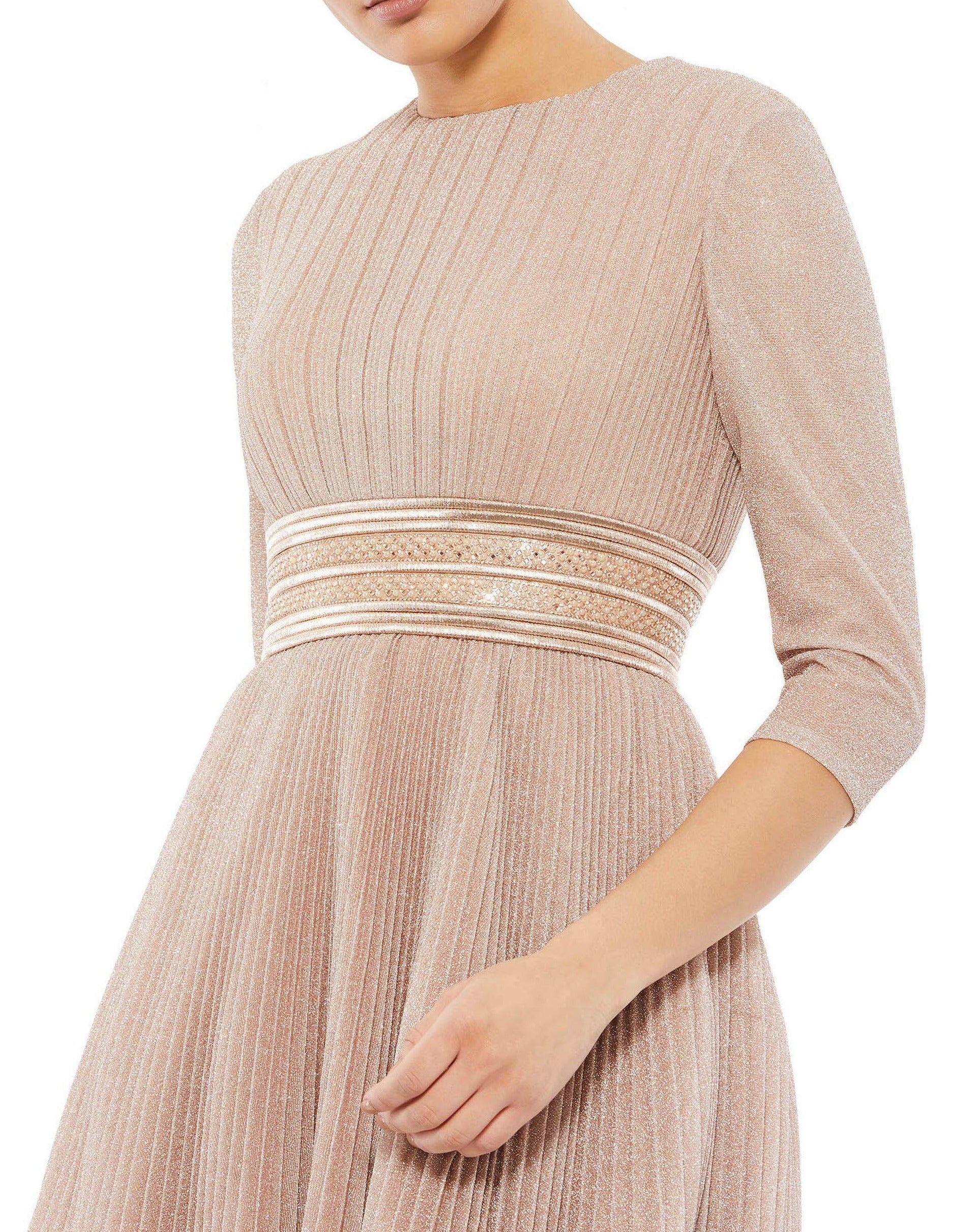 Mac Duggal 30750 Short Long Sleeve Cocktail Dress