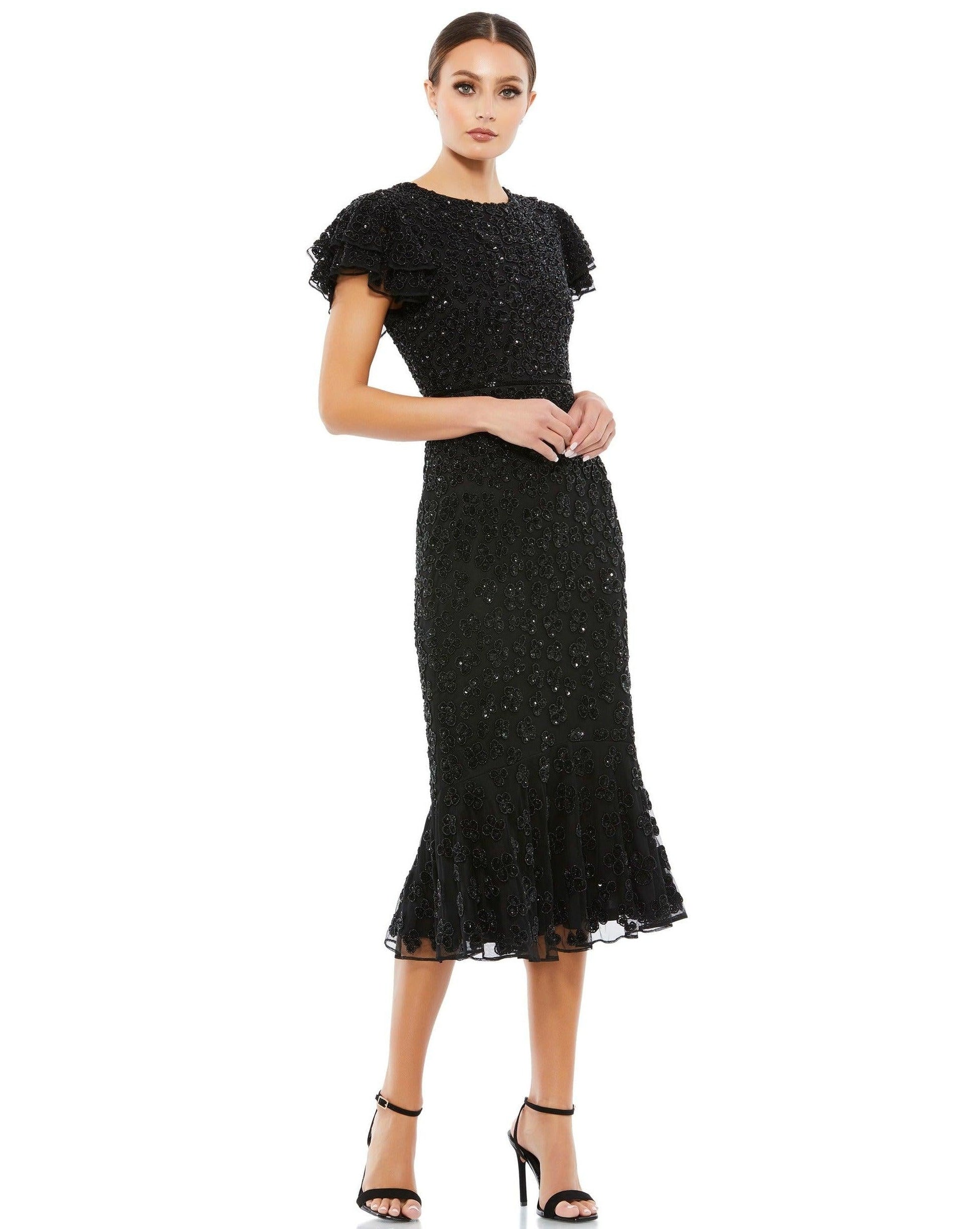 Mac Duggal 10771 Short Mother of the Bride Dress