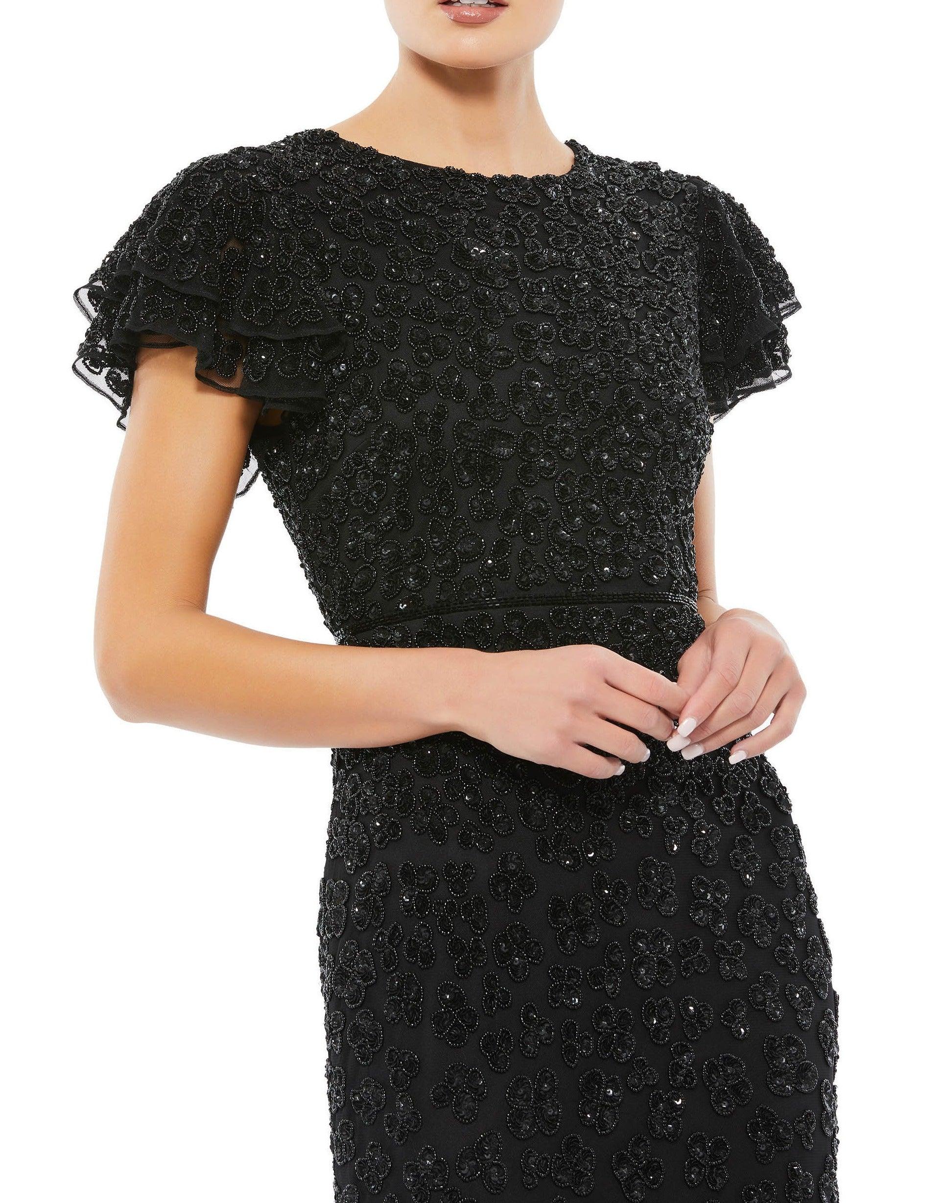 Mac Duggal 10771 Short Mother of the Bride Dress