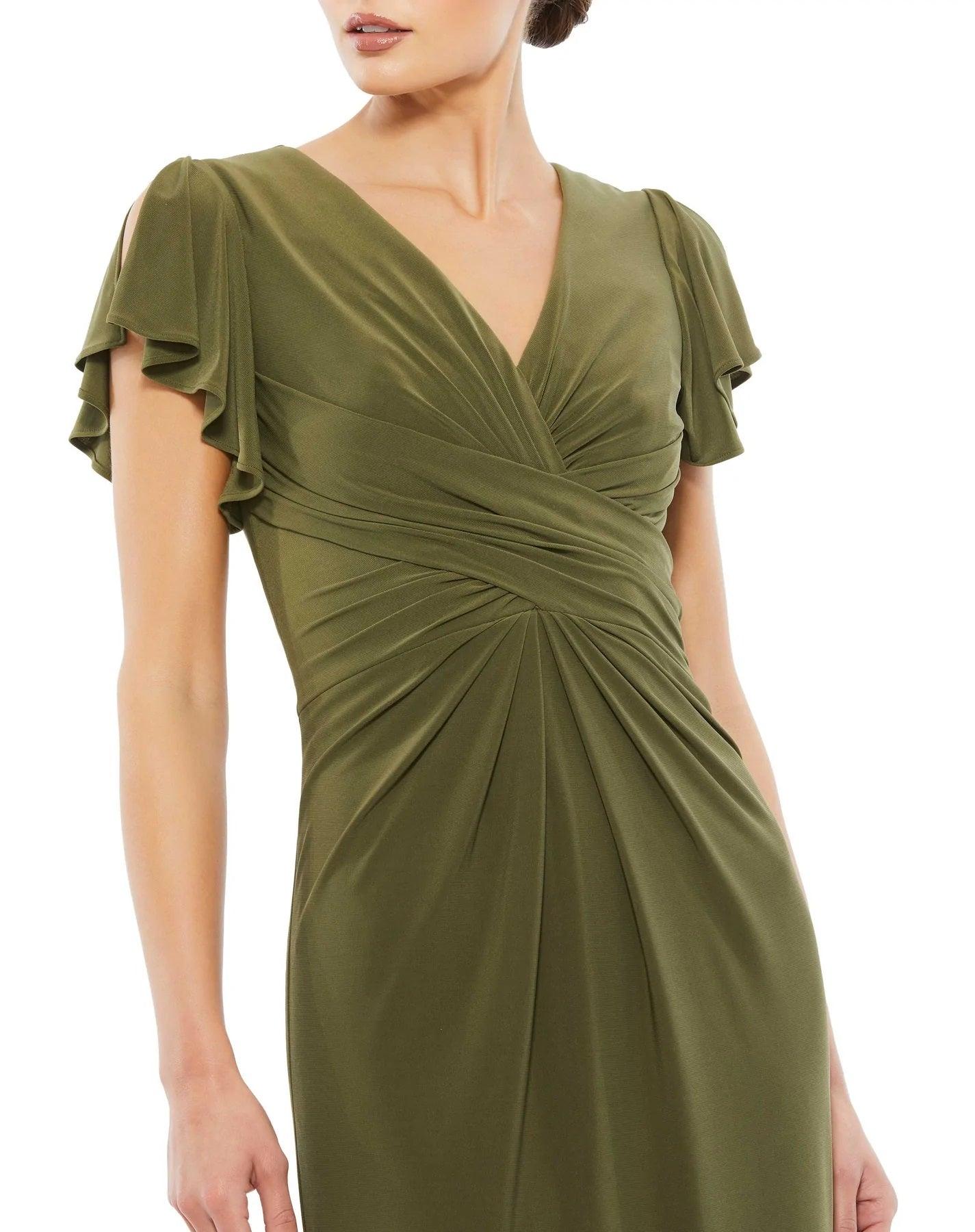 Sunset Mac Duggal 12486 Short Mother of the Bride Dress - Formal ...