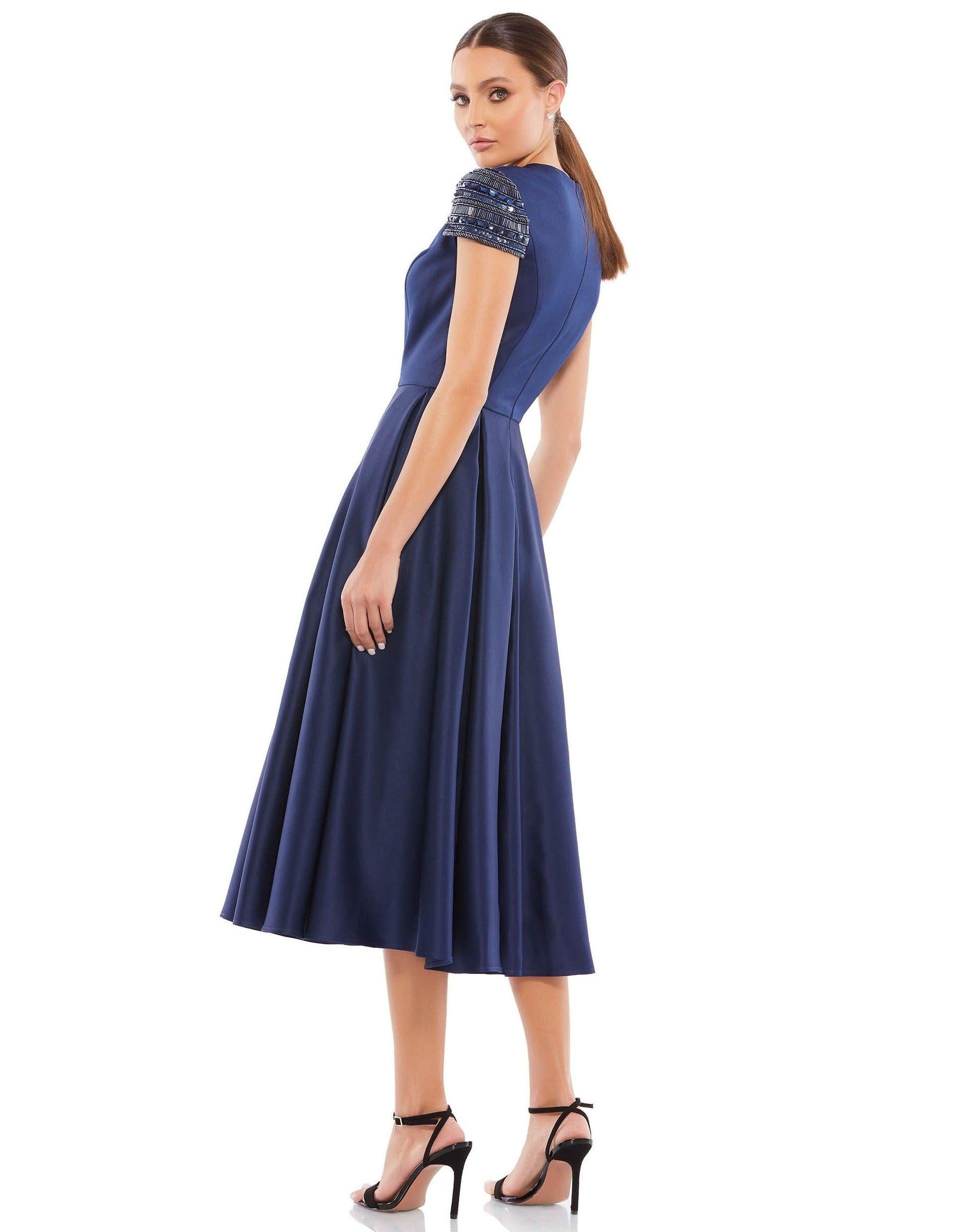 Mac Duggal 55699 Short Mother of the Bride Dress