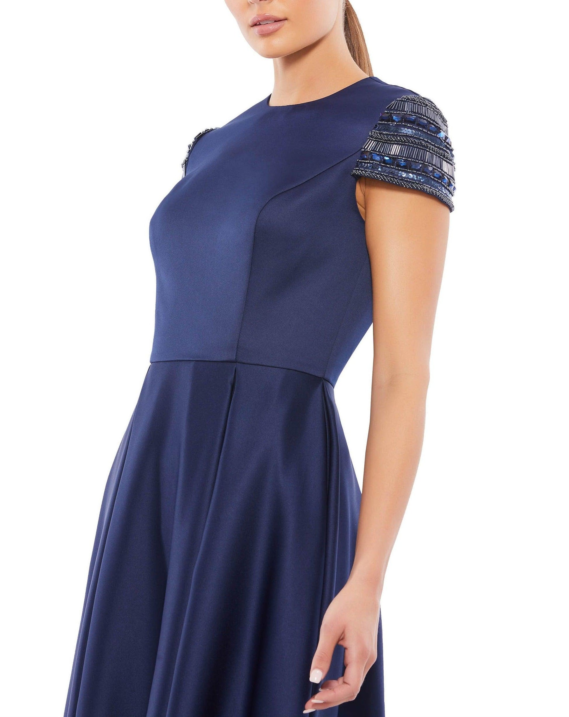 Mac Duggal 55699 Short Mother of the Bride Dress