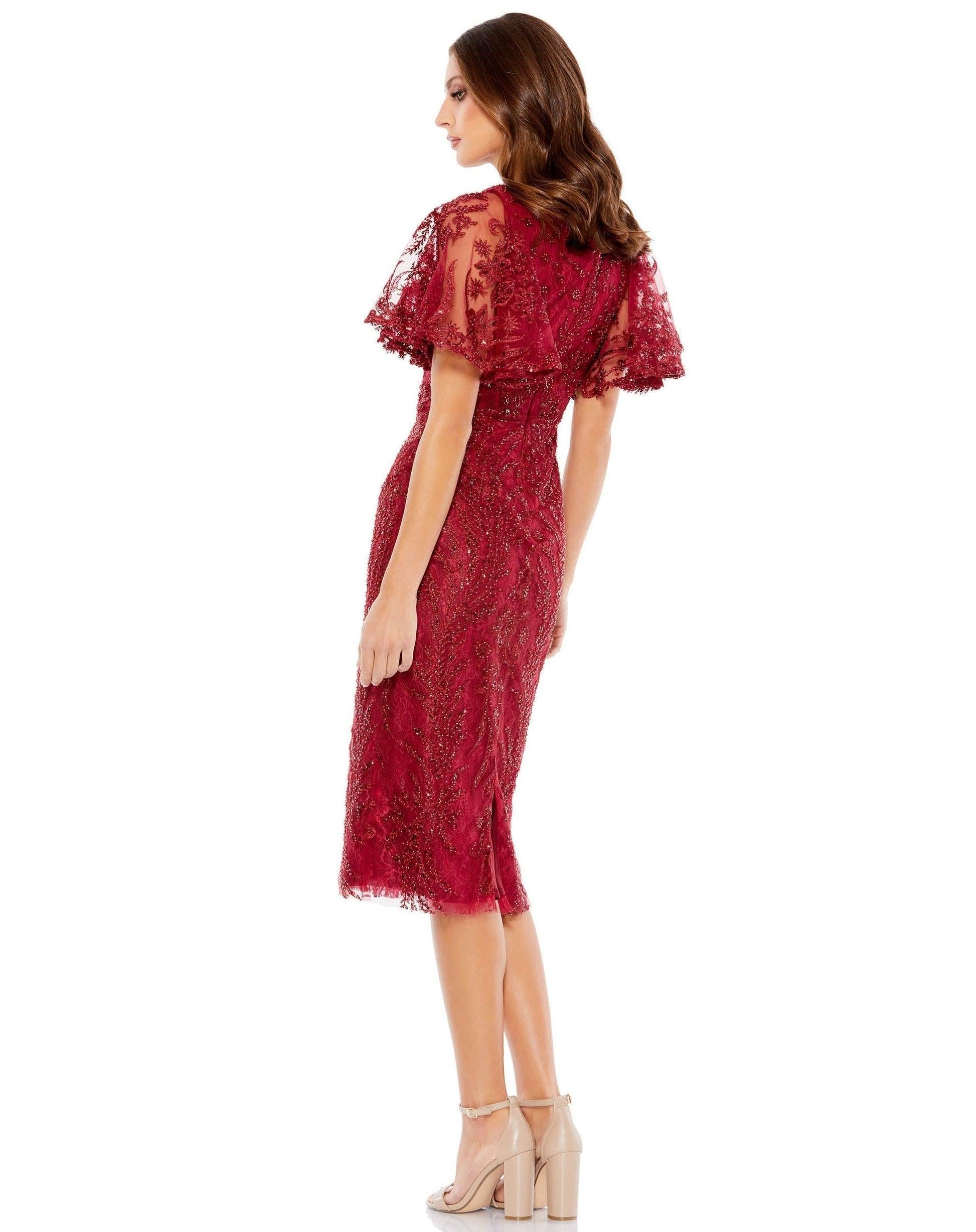 Mac Duggal Short Mother of the Bride Dress 67546 - The Dress Outlet