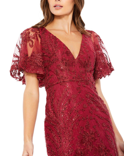 Mac Duggal Short Mother of the Bride Dress 67546 - The Dress Outlet