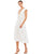 Mac Duggal Short Pleated Cap sleeve Dress 26483 - The Dress Outlet
