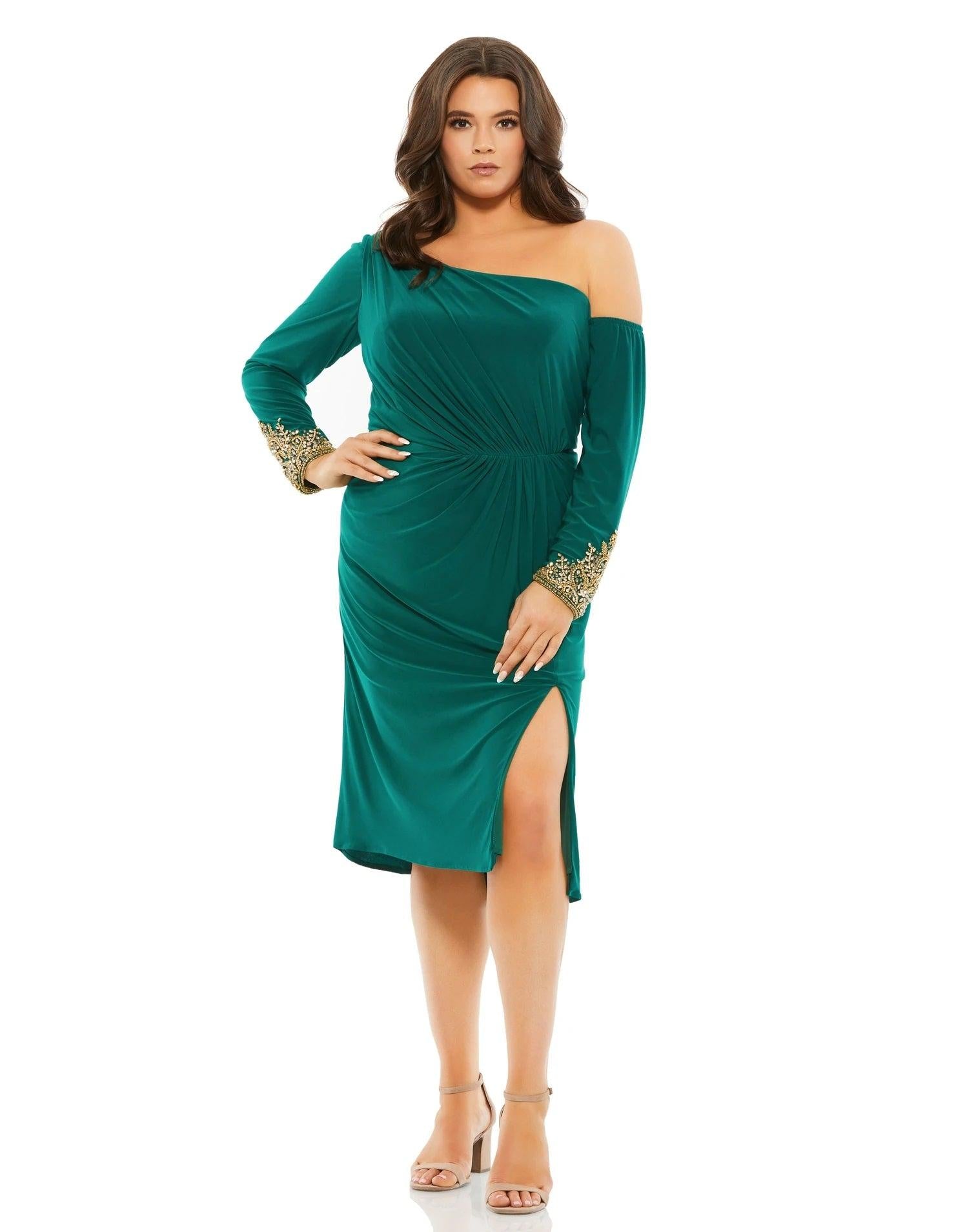 mac duggal plus size cocktail dresses Mac Duggal 11853