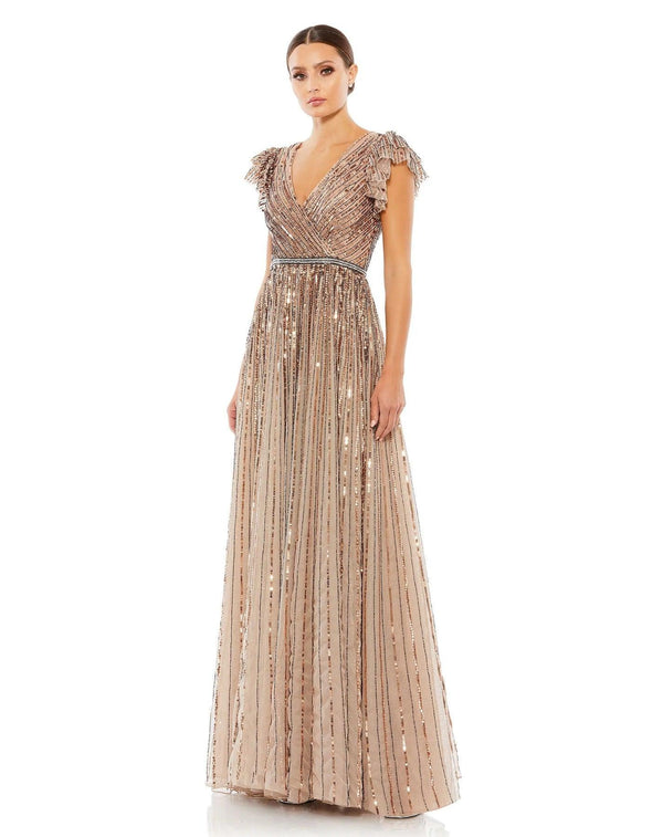 Mac Duggal 5502 Copper 10 Formal Dress Sale