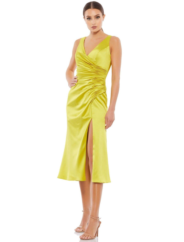 Short Sleeveless Cocktail Dress Sleeveless Detail Mac Duggal 26625