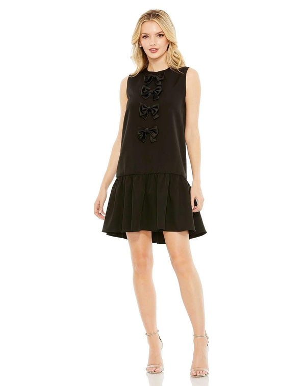 Short Sleeveless Cocktail Dress Sleeveless Detail Mac Duggal 27032