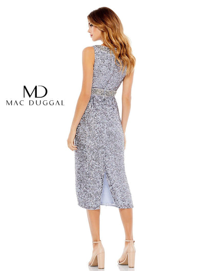 Mac Duggal Short Sleeveless Fitted  Dress 10739 - The Dress Outlet