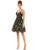 Mac Duggal Short Spaghetti Strap Print Dress 12345 Sale - The Dress Outlet