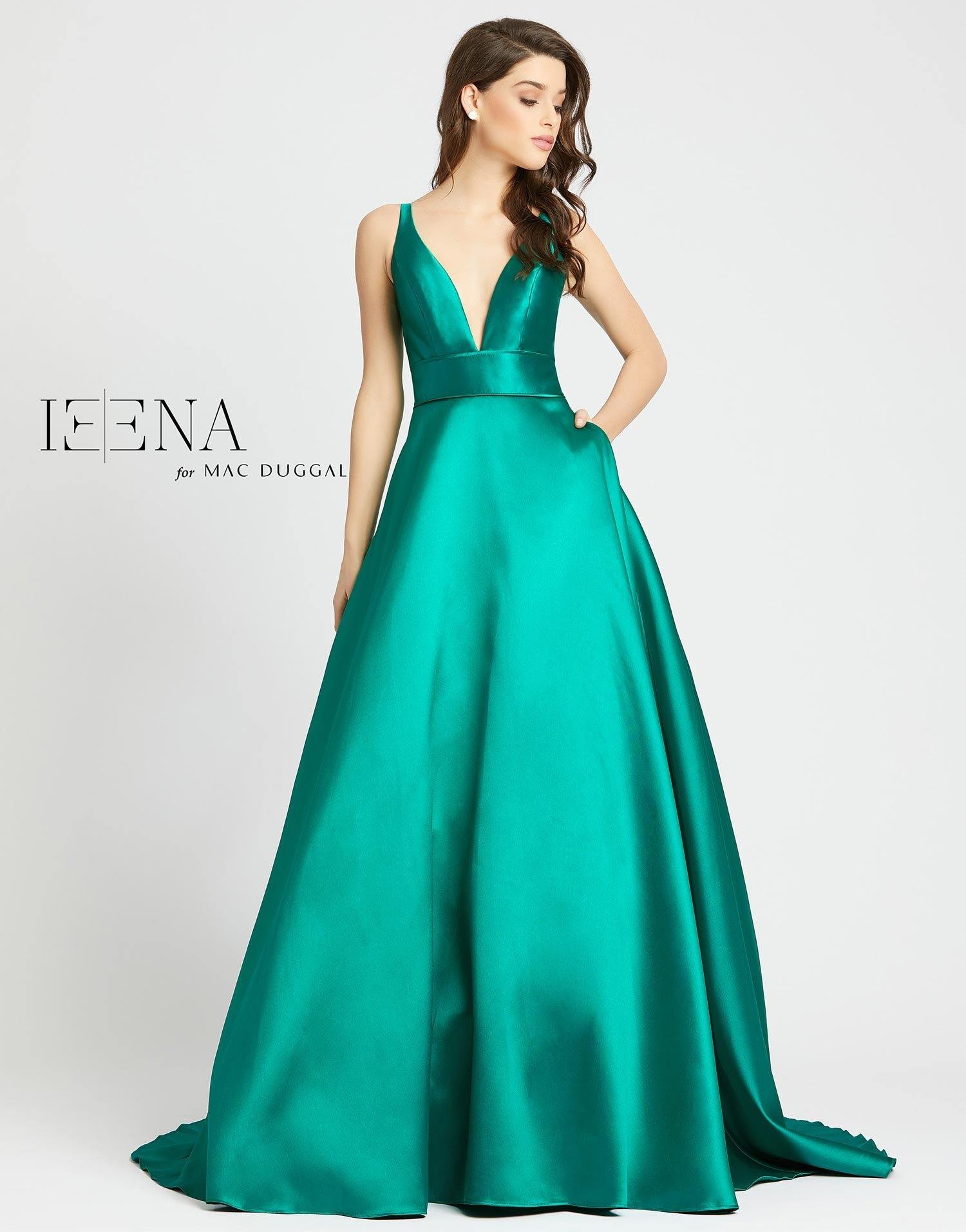 Mac Duggal 55010 Sleeveless Prom Long Ball Gown