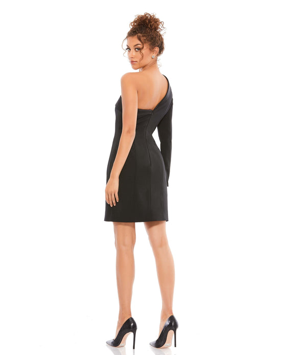 White Mac Duggal 12262 Tuxedo Cocktail Dress for $298.0 – The Dress Outlet