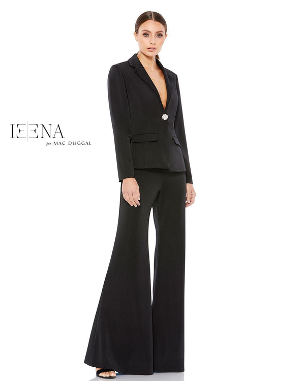 Two Piece Formal Pant Suit Two Piece Design Mac Duggal 26455