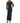 Marina Long Sleeve Formal Beaded Chiffon Dress - The Dress Outlet