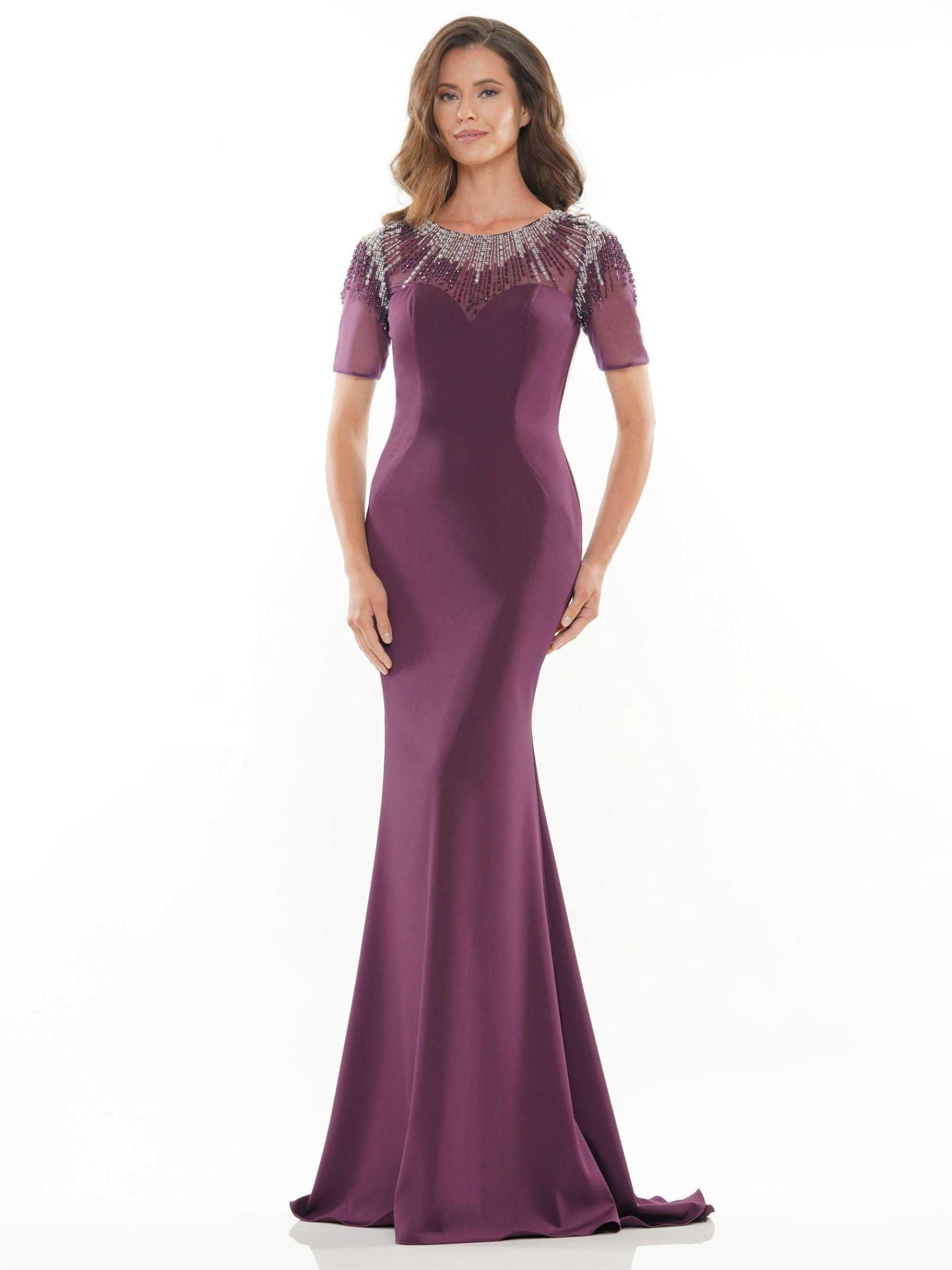 Marsoni Beaded Mother of the Bride Long Gown 1154 - The Dress Outlet
