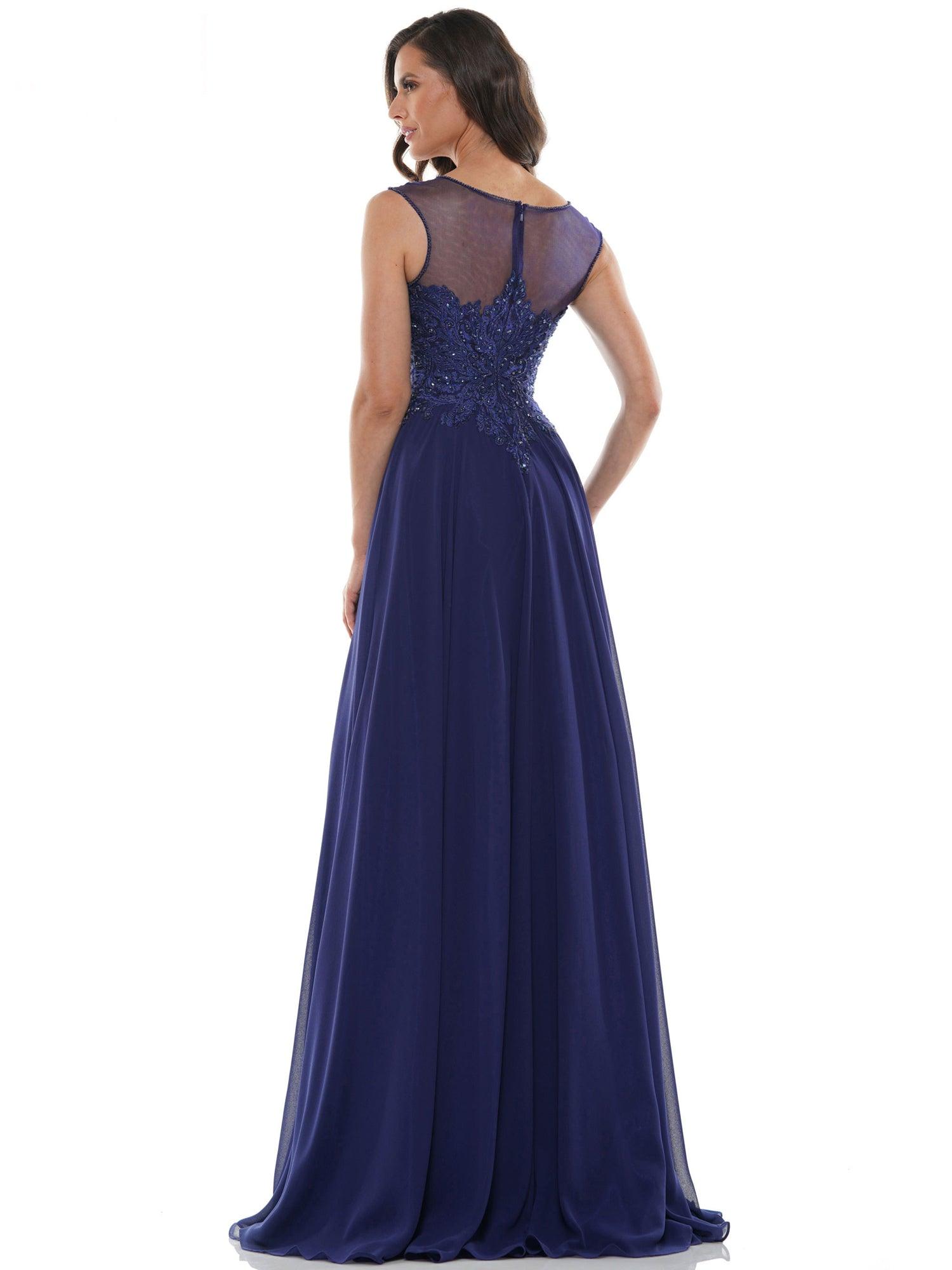 Marsoni Chiffon A Line Long Formal Dress 107