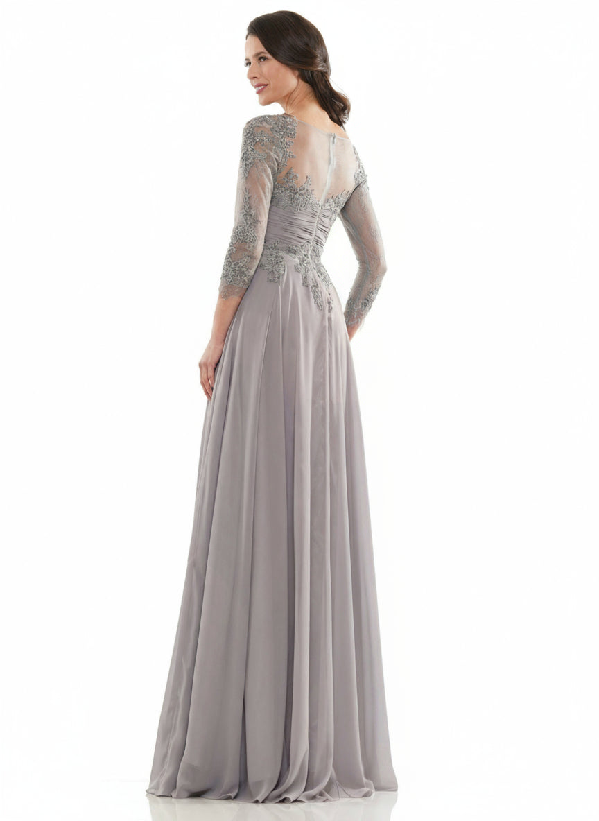Marsoni Chiffon Mother of the Bride Long Gown 1125 - The Dress Outlet