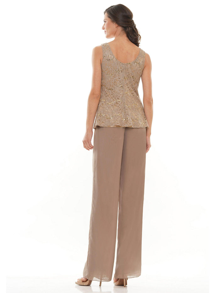 Marsoni Formal Long Sleeve Jacket Pant Suit 305 - The Dress Outlet