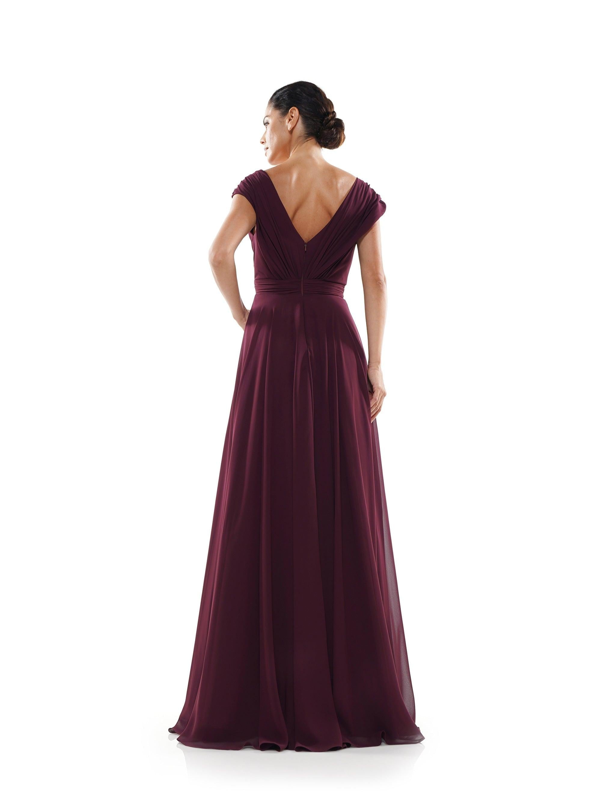 Mother of the Bride Dress Wine