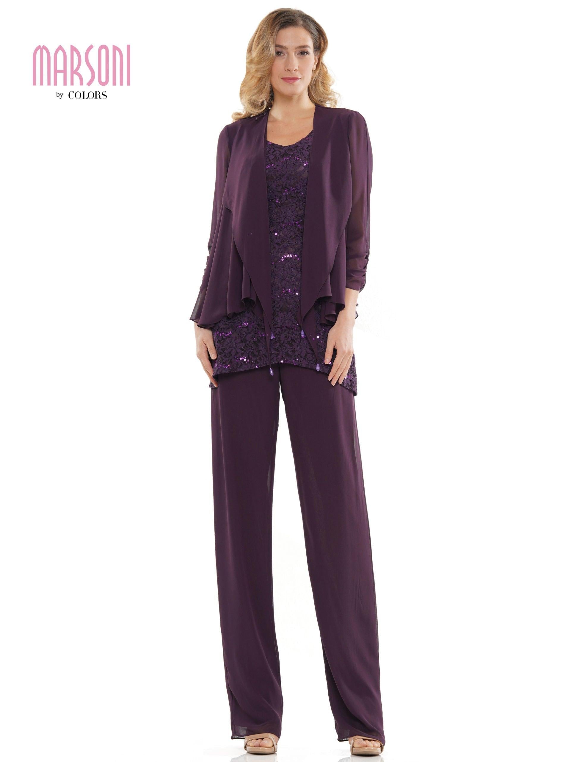 Marsoni Formal Mother of the Bride Pant Suit 303 - The Dress Outlet