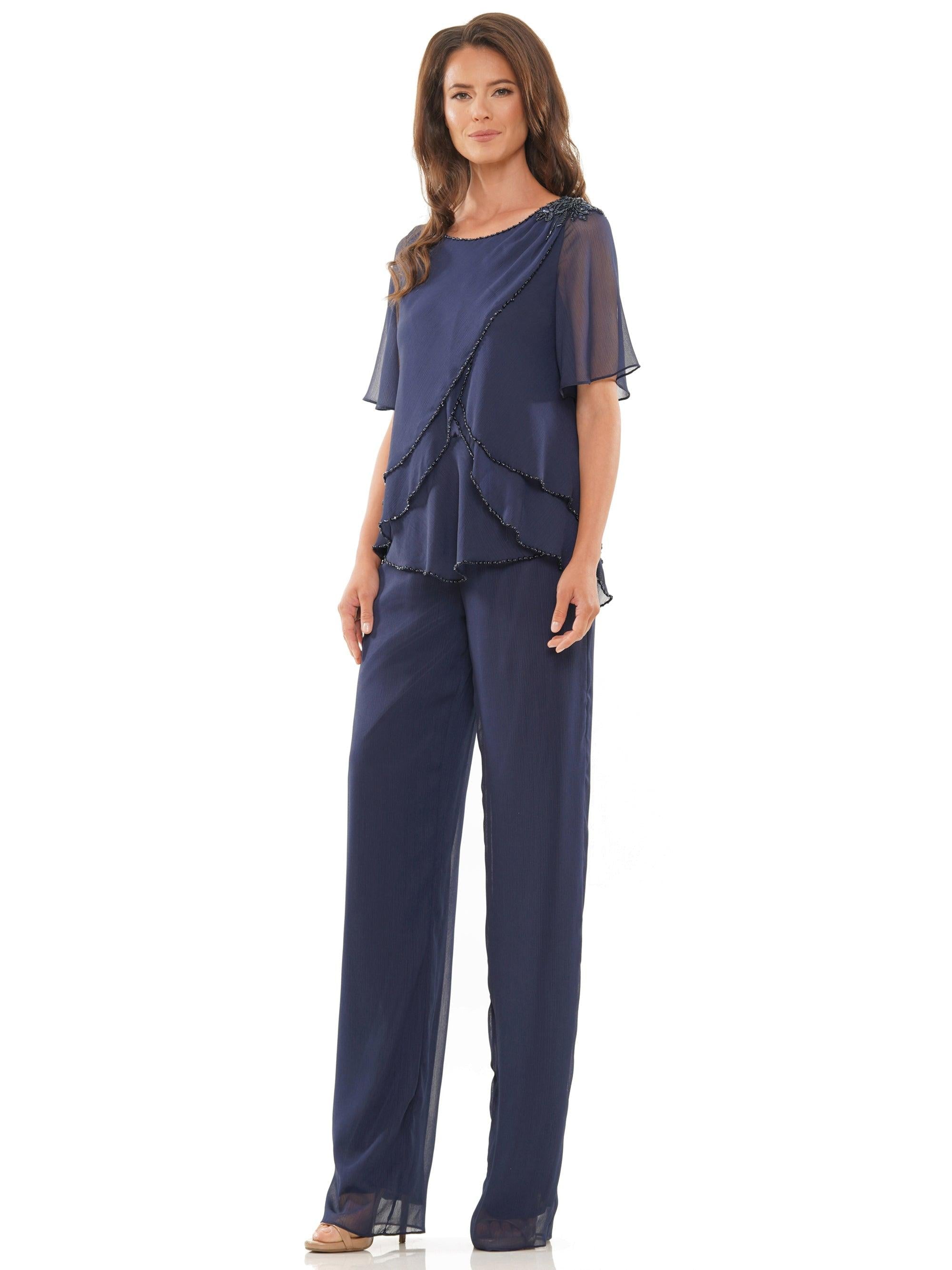 Marsoni Formal Mother of the Bride Pant Suit M321 - The Dress Outlet