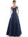 Marsoni Formal Off Shoulder Long Lace Dress 1013 - The Dress Outlet