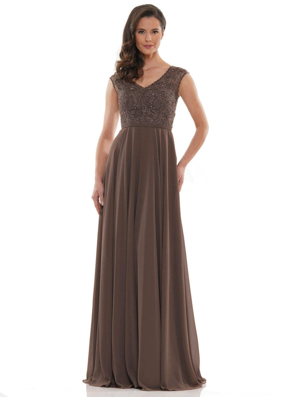 Marsoni Long Cap Sleeve Mother of the Bide Gown 219