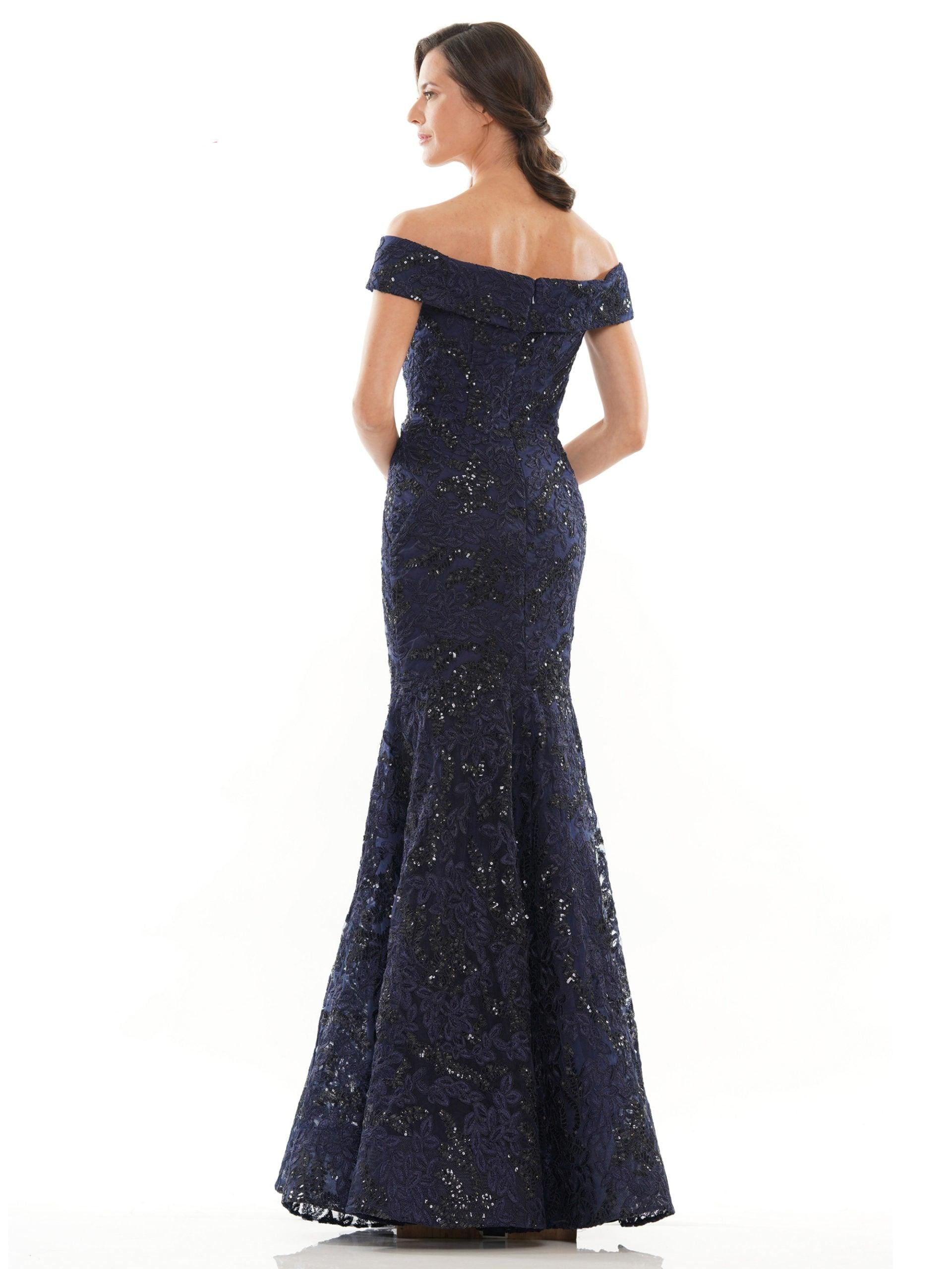 Marsoni Long Formal Fitted  Lace Long Gown 1118 - The Dress Outlet