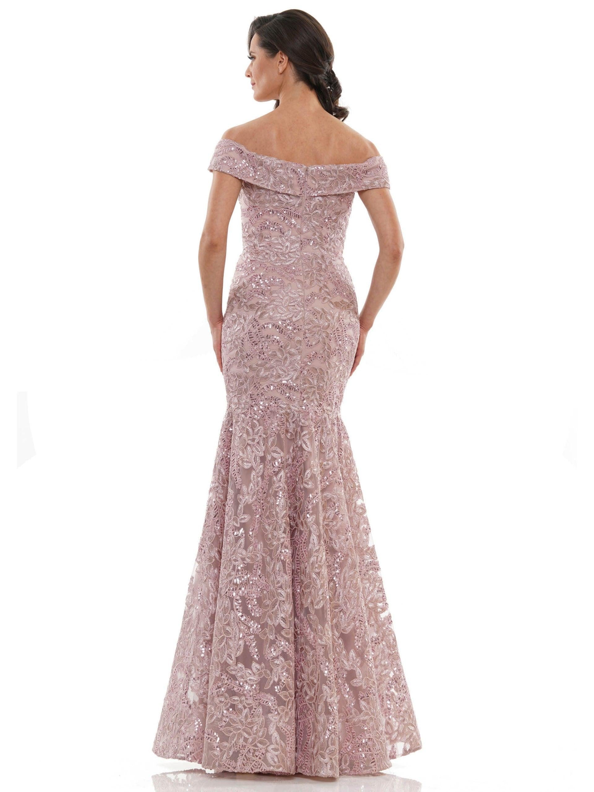 Marsoni Long Formal Fitted  Lace Long Gown 1118 - The Dress Outlet