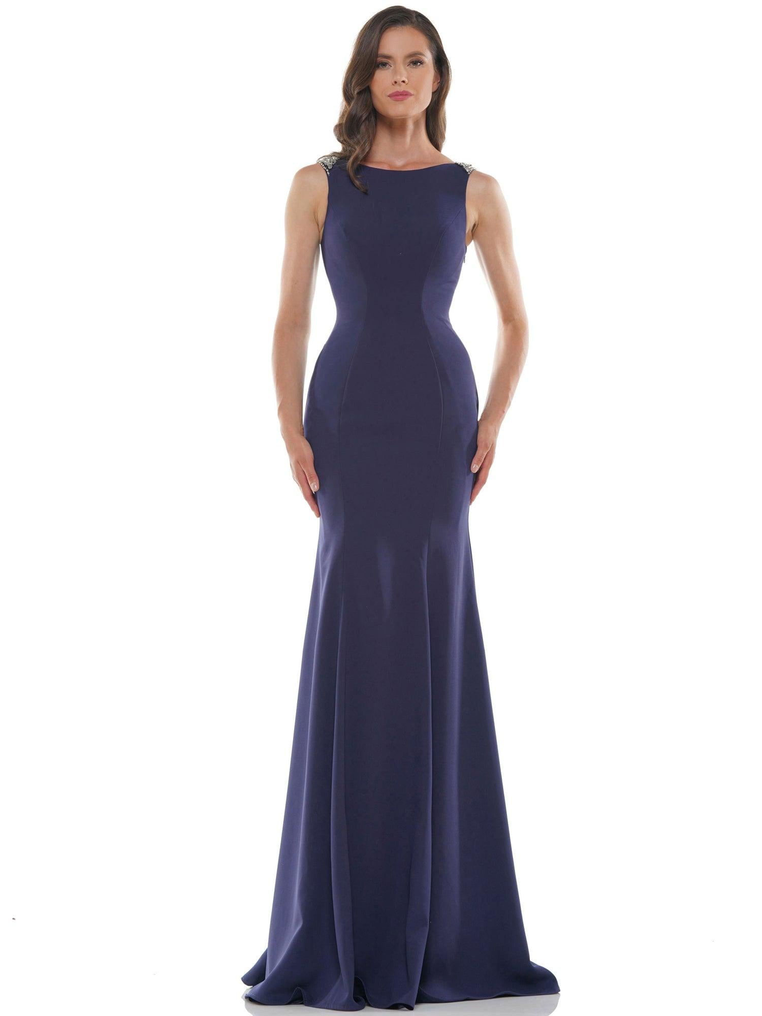 Marsoni Long Formal Fitted Mermaid Dress 177 - The Dress Outlet