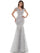 Marsoni Long Formal Metallic Lace Mermaid Dress 212 - The Dress Outlet