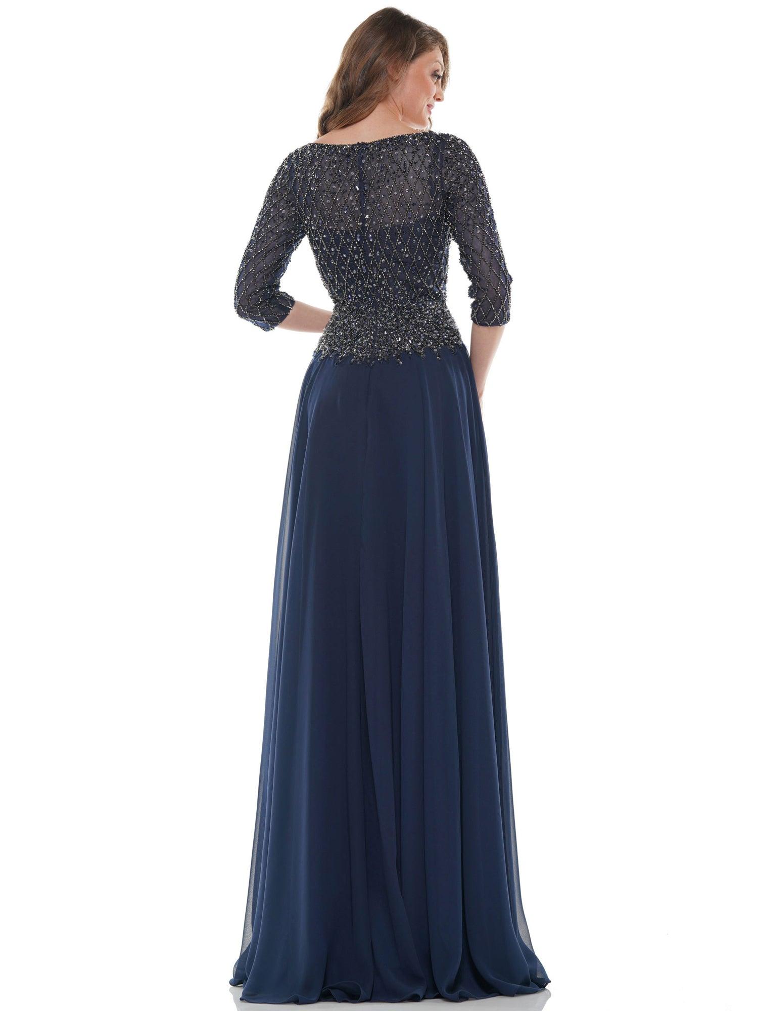 Dark Taupe Marsoni Long Formal Mother of the Bride Dress 165 - Mother ...