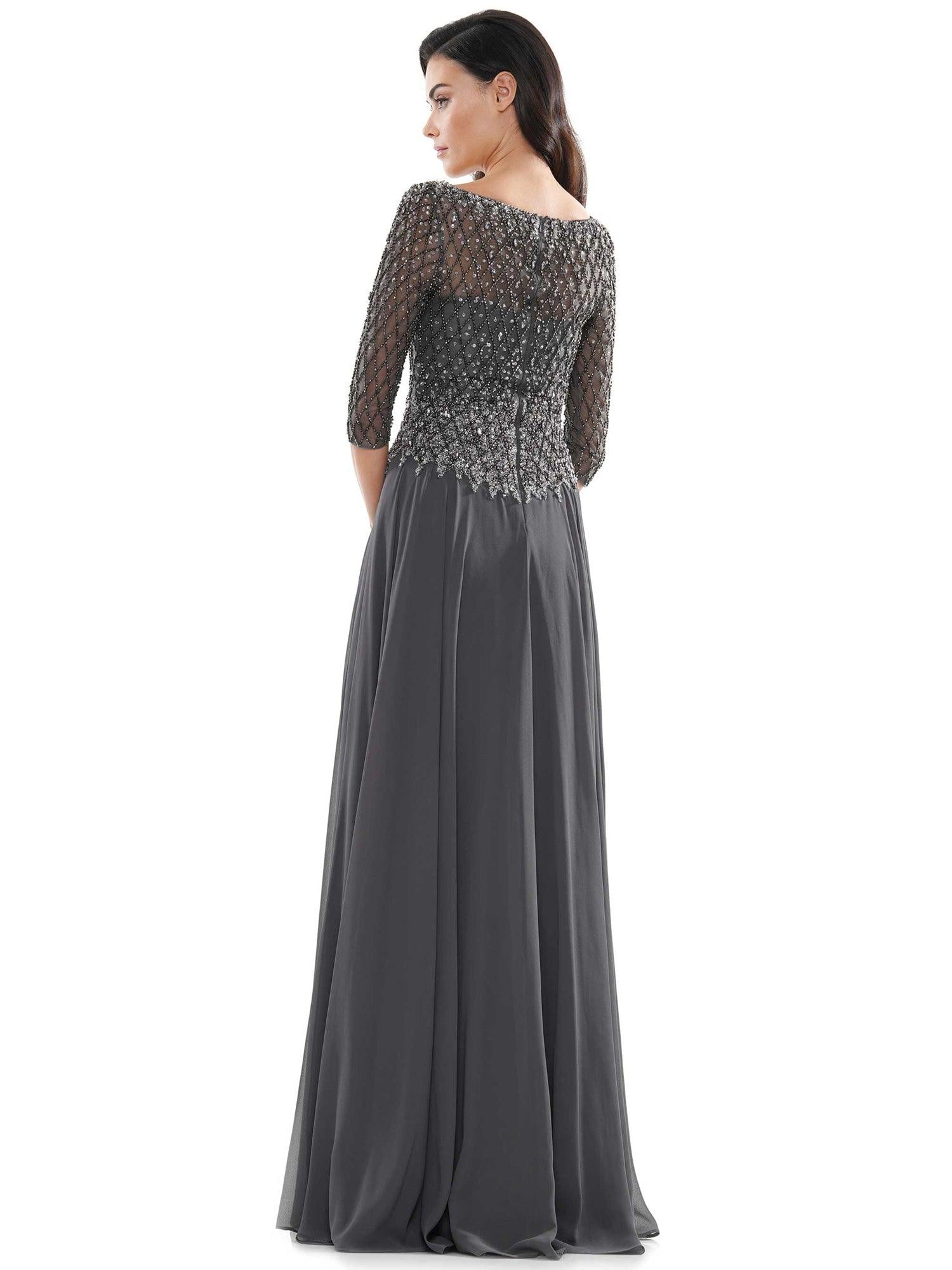 Dark Taupe Marsoni Long Formal Mother of the Bride Dress 165 - Mother ...