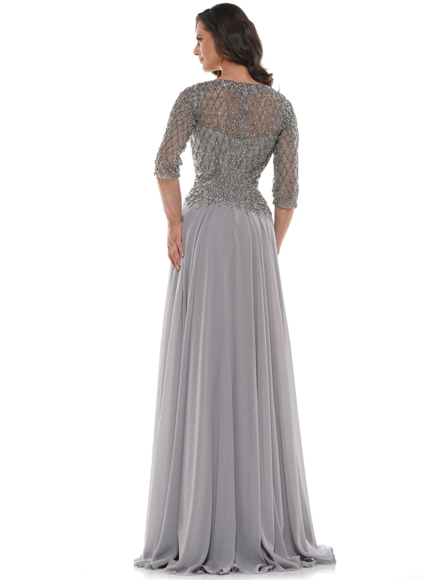 Dark Taupe Marsoni Long Formal Mother of the Bride Dress 165 - Mother ...