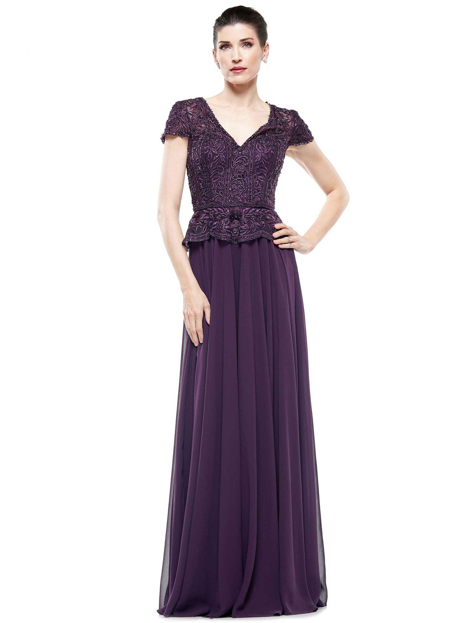 Mauve Marsoni Long Formal Mother of the Bride Dress 243 - Mother of the ...