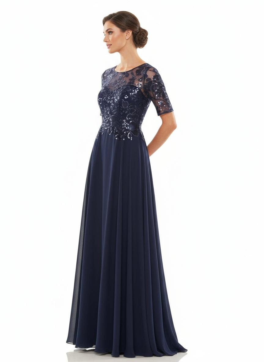 Marsoni Long Formal Mother of the Bride Dress 286 - The Dress Outlet
