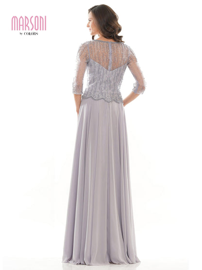 Marsoni Long Formal Mother of the Bride Dress 312 - The Dress Outlet