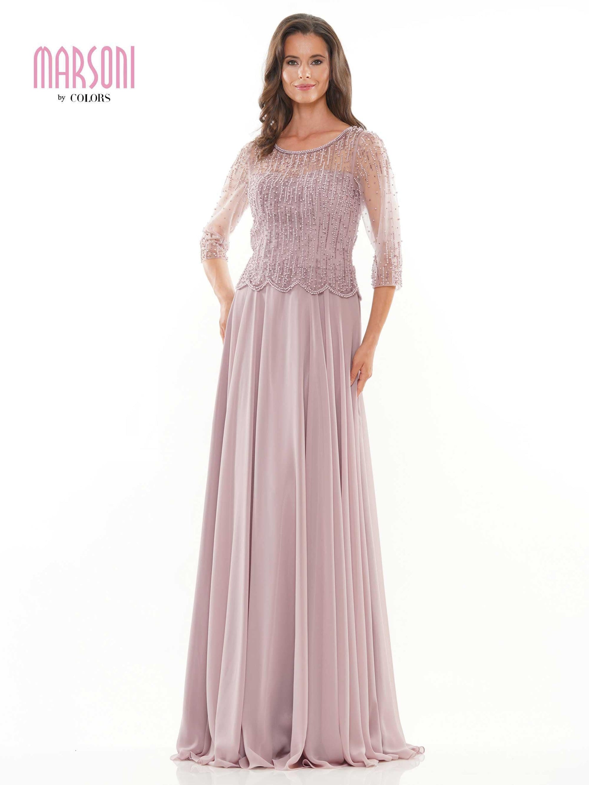 Marsoni Long Formal Mother of the Bride Dress 312