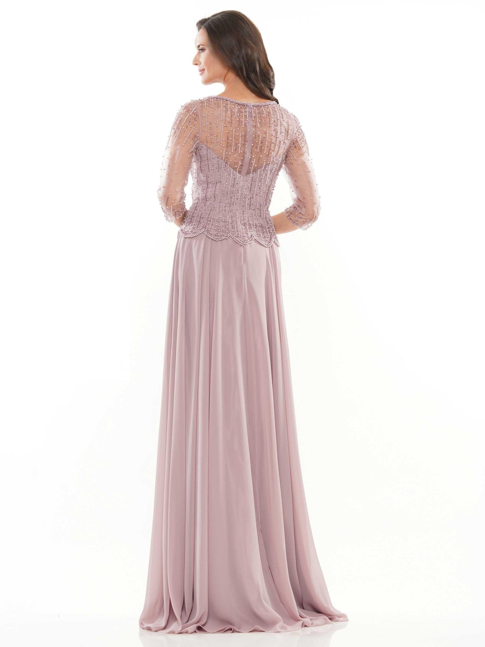 Grey Marsoni Long Formal Mother of the Bride Dress 312 for $394.0 – The ...
