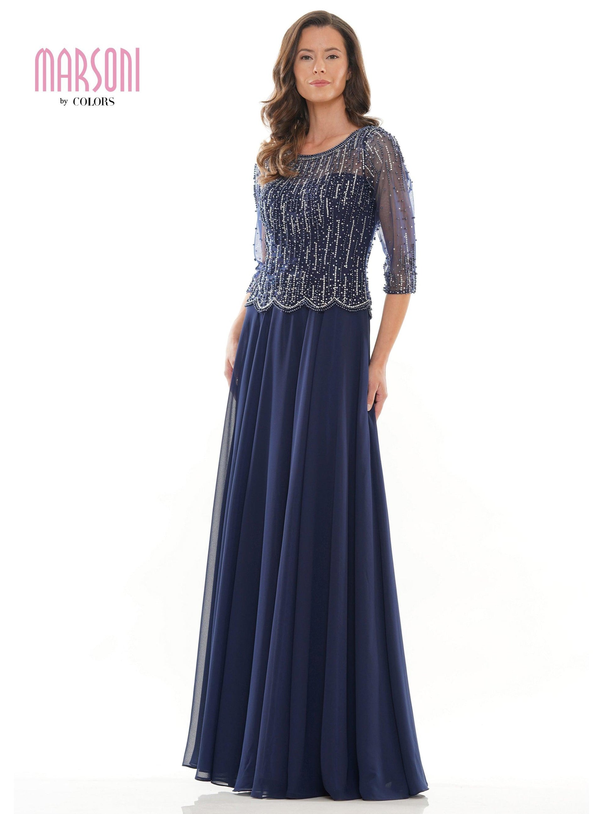 Marsoni Long Formal Mother of the Bride Dress 312