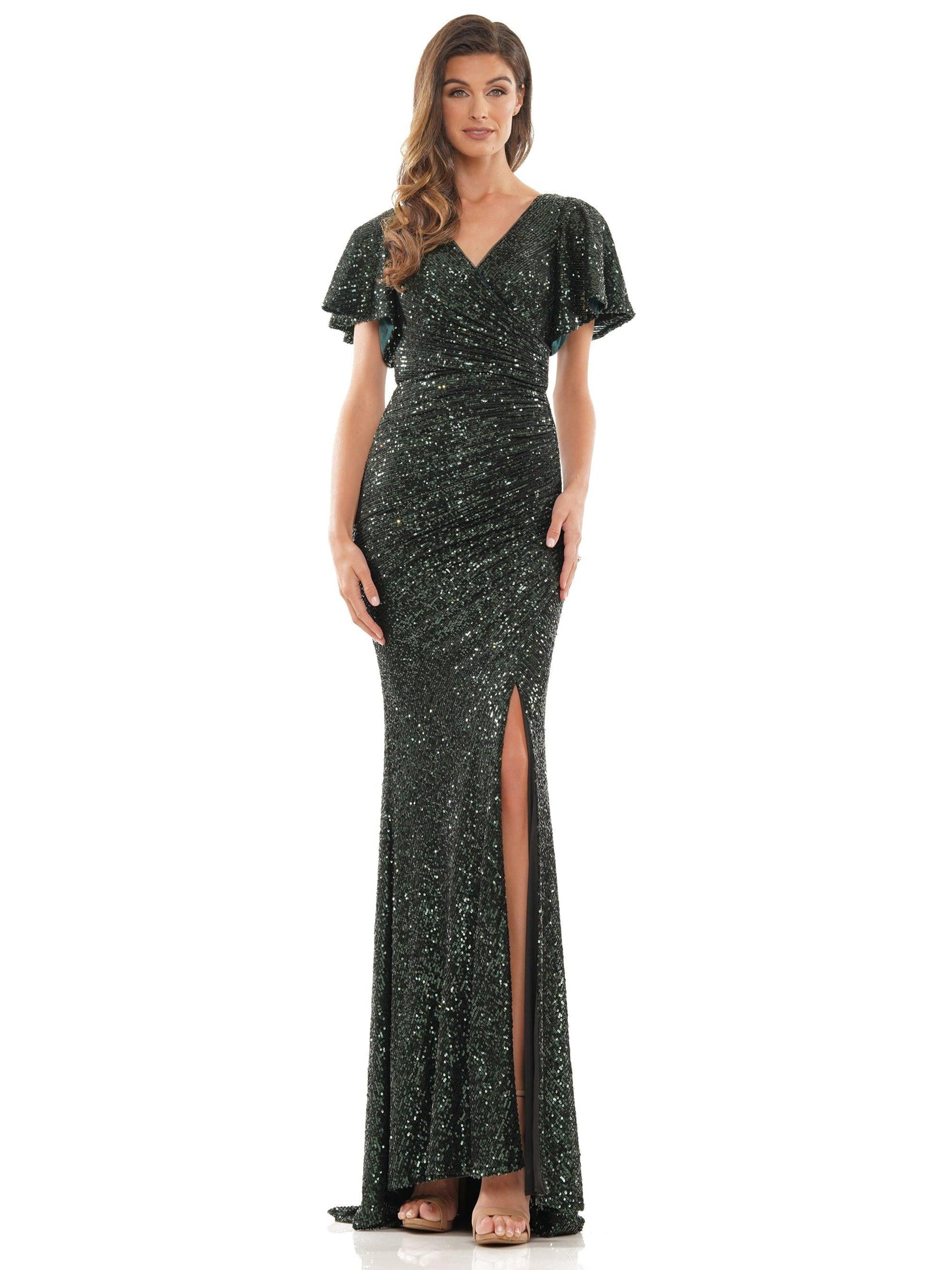Champagne Marsoni Long Formal Mother of the Bride Dress M318 for $394.0 ...