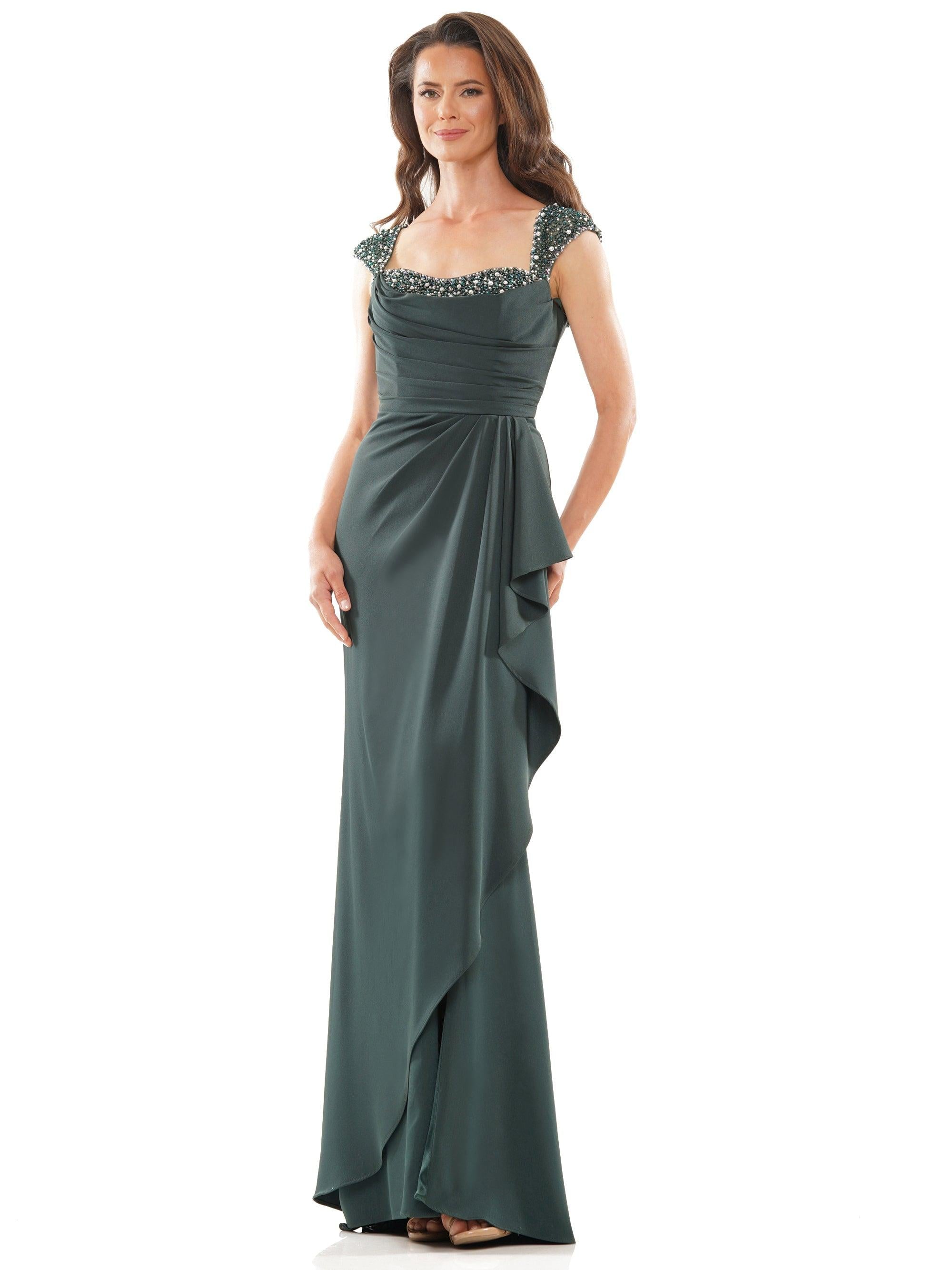Charcoal Marsoni Long Formal Mother of the Bride Gown 1182 - Mother of ...
