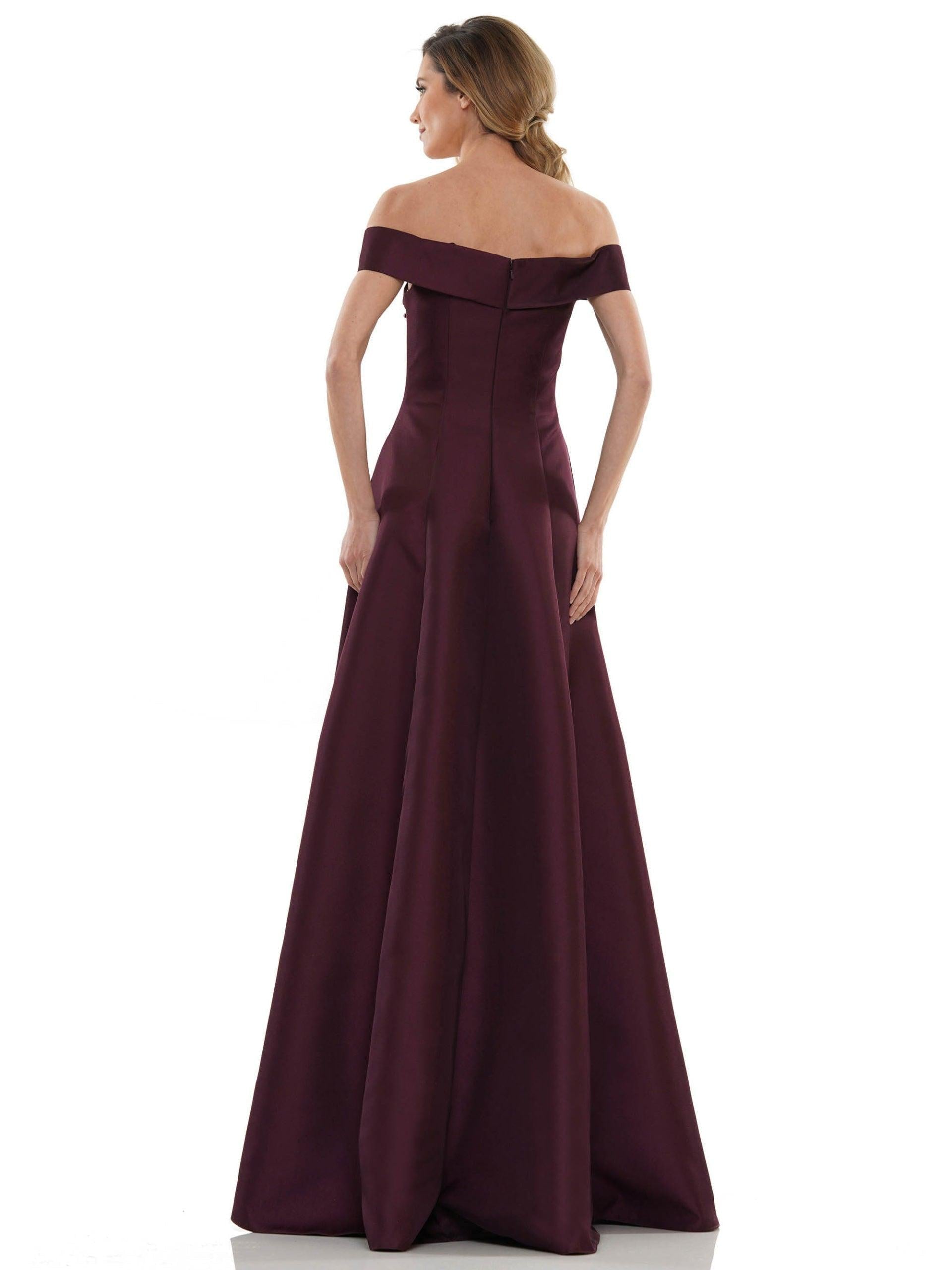 Marsoni Long Formal Off Shoulder Dress 1138 - The Dress Outlet