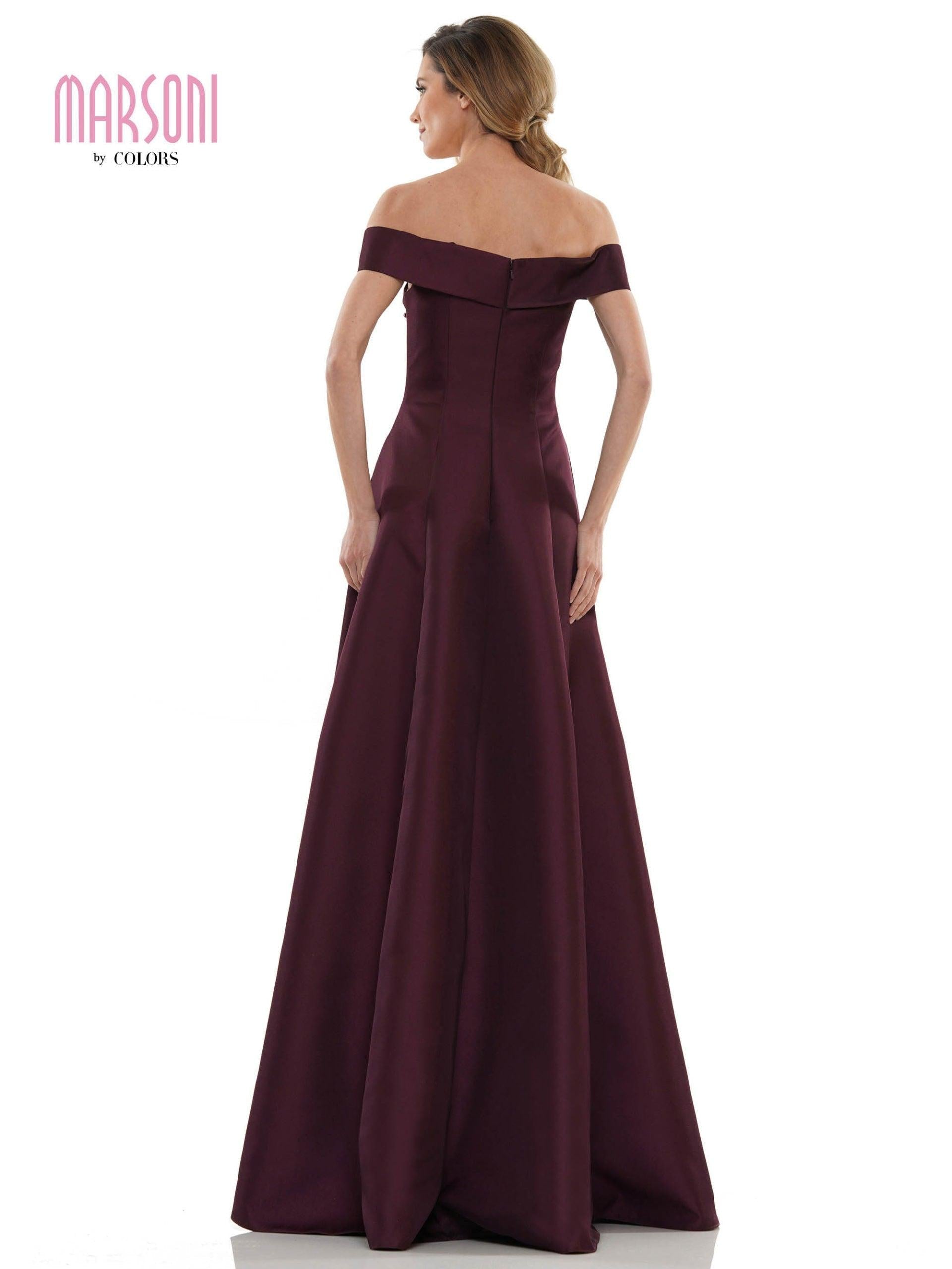 Marsoni Long Formal Off Shoulder Dress 1138