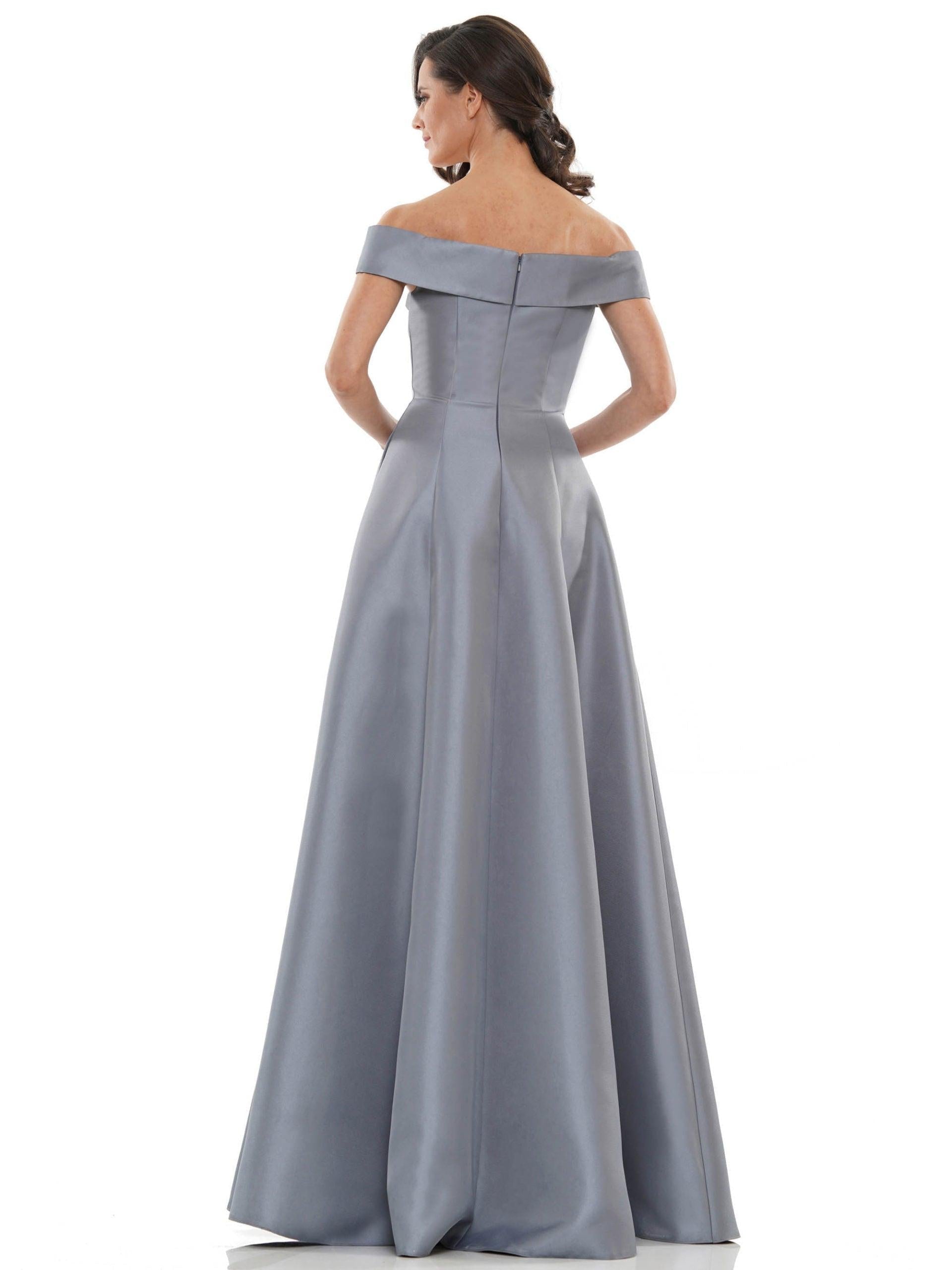 Marsoni Long Formal Off Shoulder Dress 1138 - The Dress Outlet