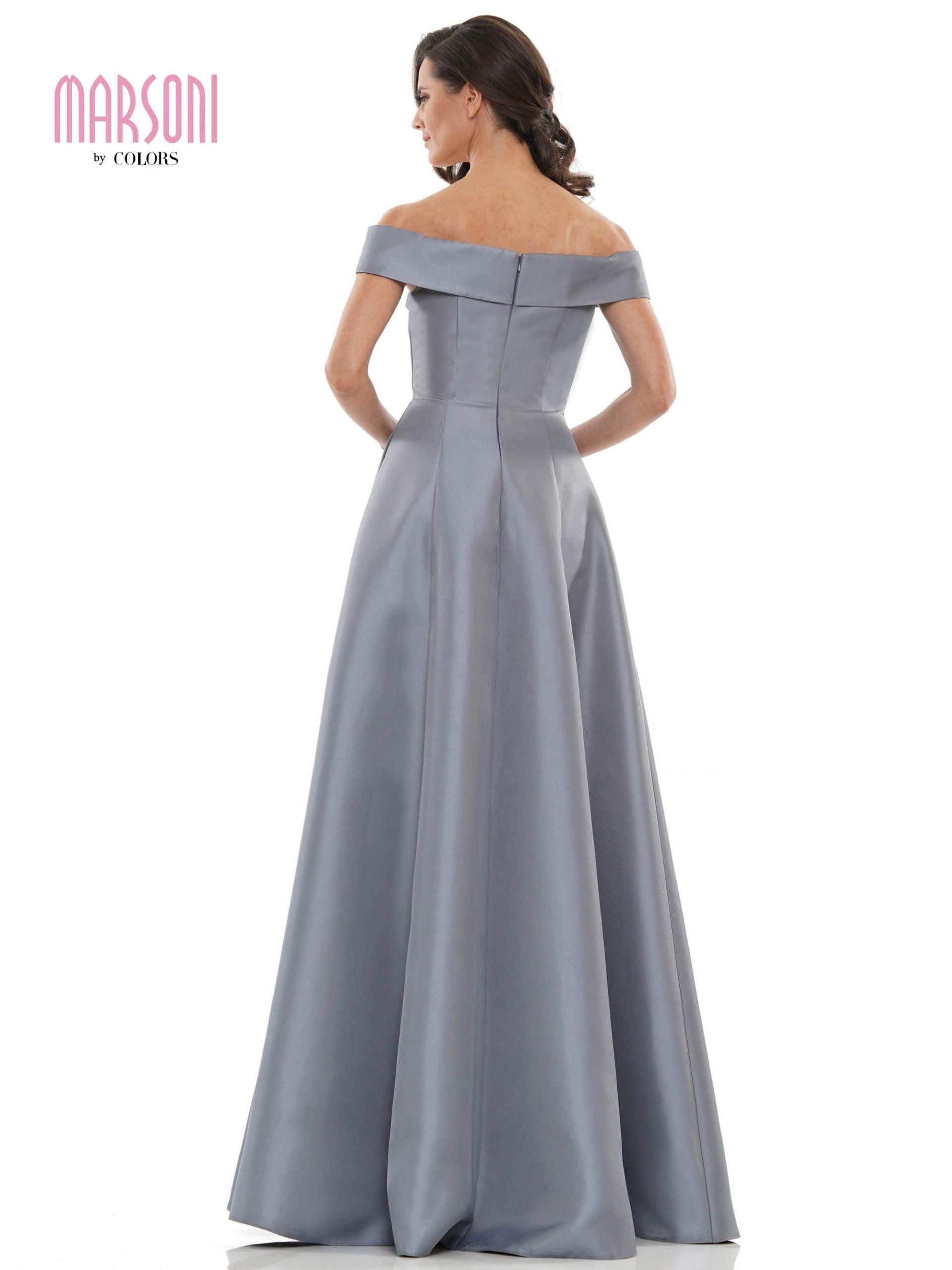 Marsoni Long Formal Off Shoulder Dress 1138