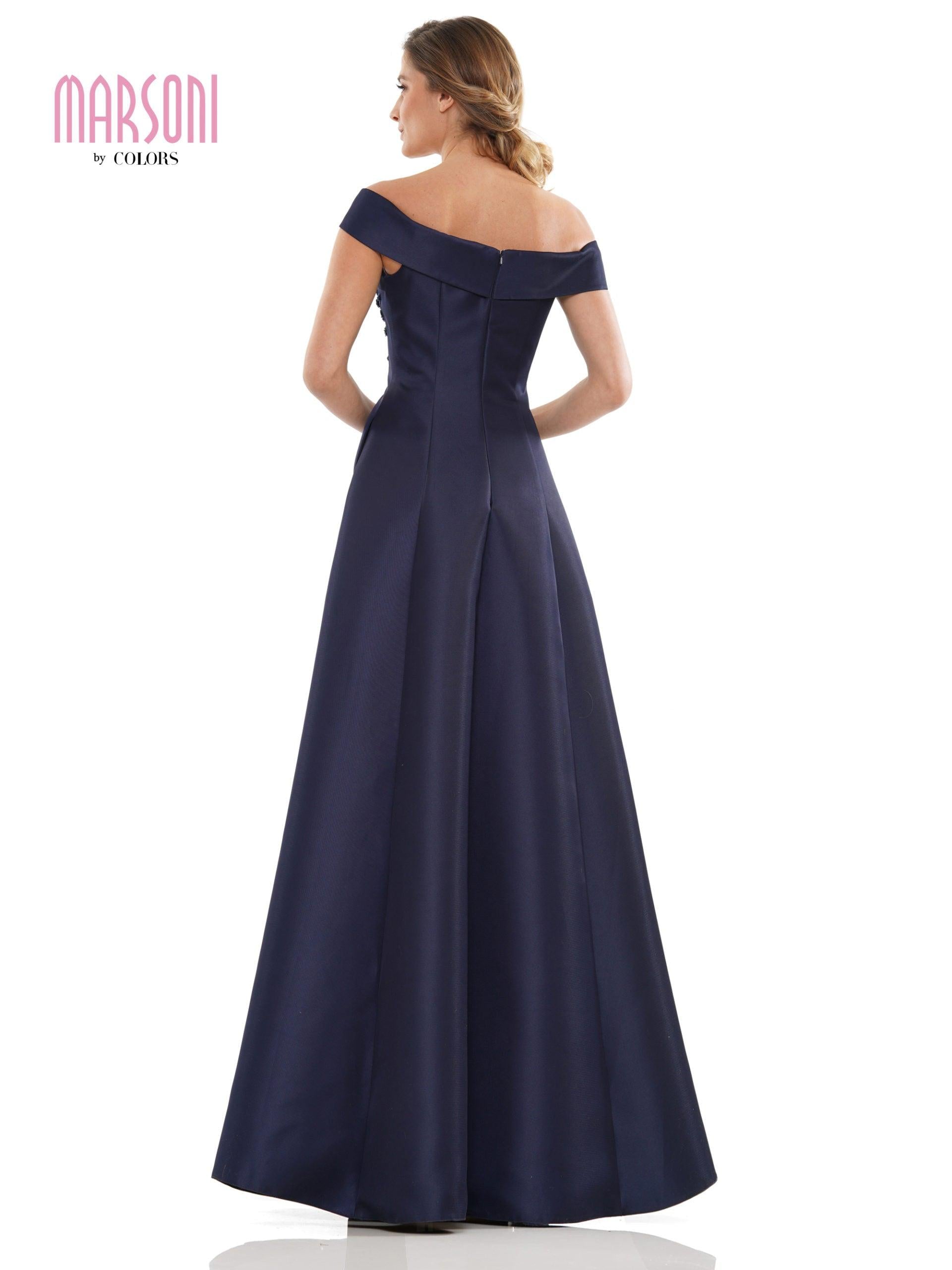 Marsoni Long Formal Off Shoulder Dress 1138