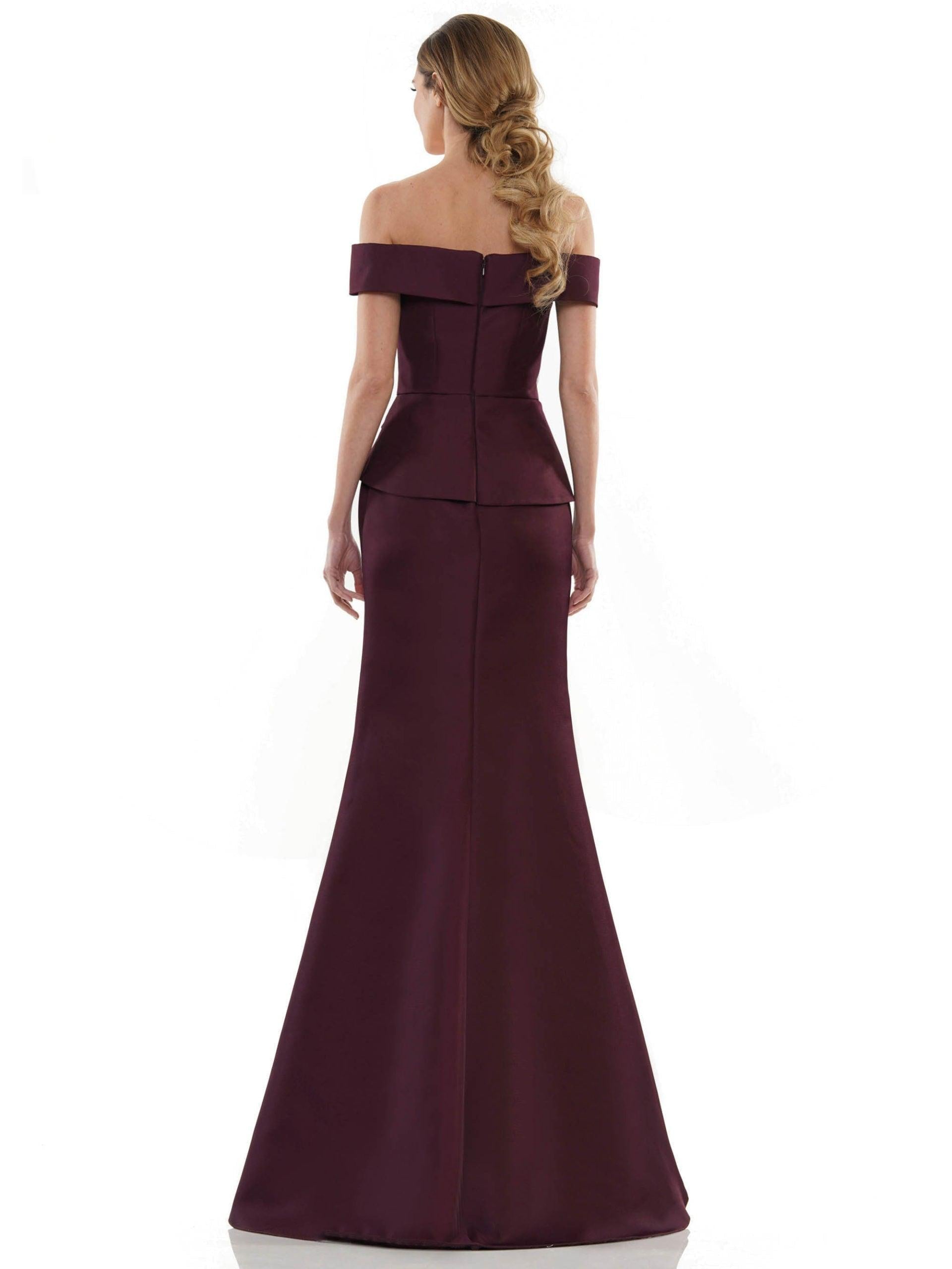 Marsoni Long Formal Off Shoulder Dress 1143 - The Dress Outlet