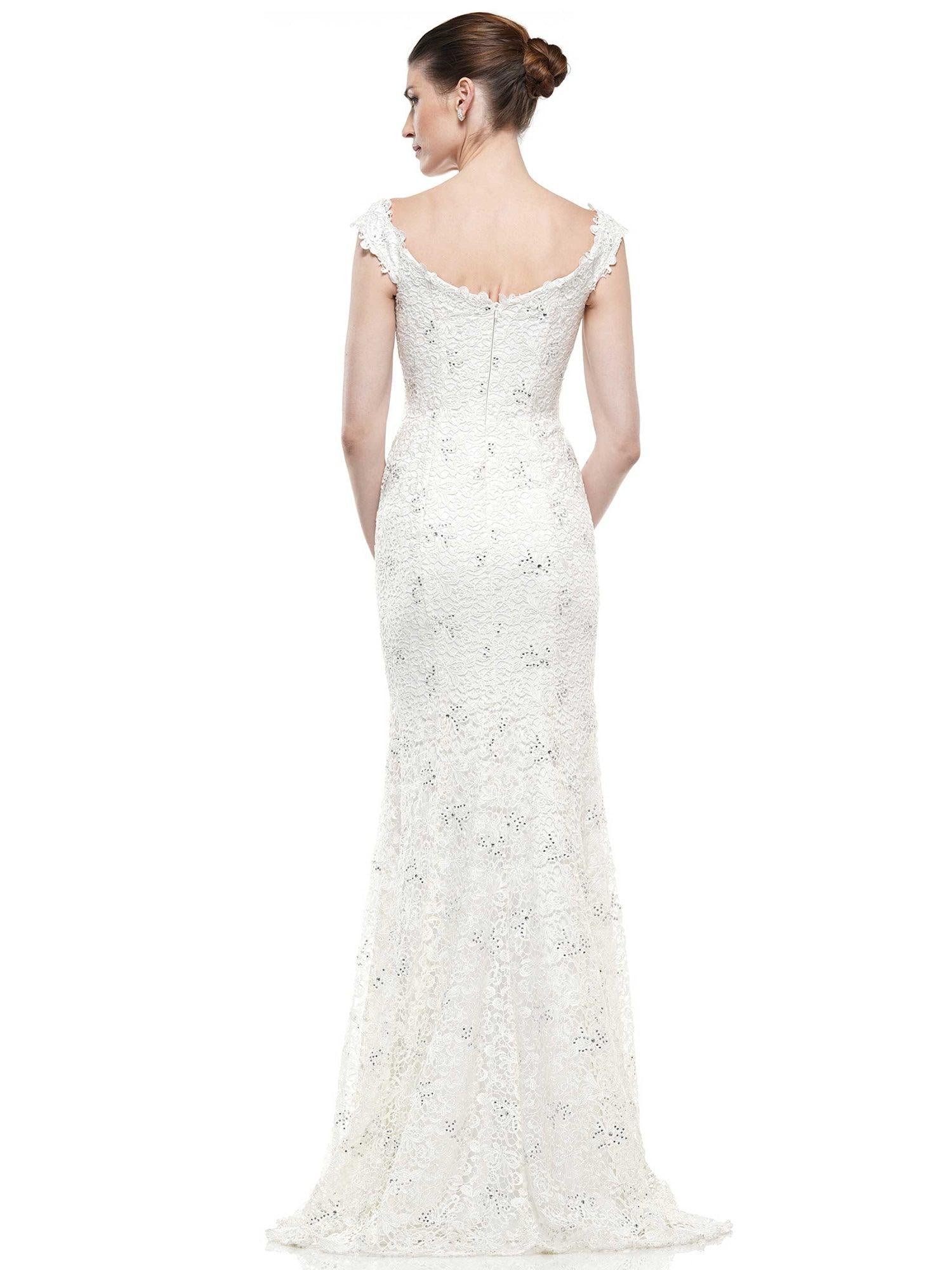 Marsoni Long Formal Off Shoulder Lace Dress 221